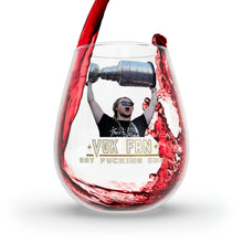 Load image into Gallery viewer, VGK Ladies - VGK FAN 11.75oz Stemless Wine Glass