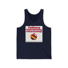 Load image into Gallery viewer, Fathers Understanding Critical Knowledge Tank Top