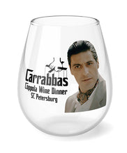 Load image into Gallery viewer, Carrabba's St. Petersburg 4th Street - Coppola Wine Dinner *CUSTOM SAMPLE ORDER* - 5x Wine Glass Samples + 3x Shirts Samples