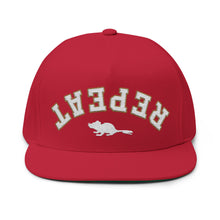Load image into Gallery viewer, Florida REVERSE REPEAT Embroidered Hat RED