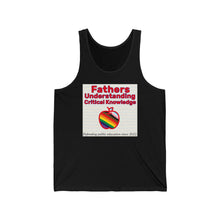 Load image into Gallery viewer, Fathers Understanding Critical Knowledge Tank Top