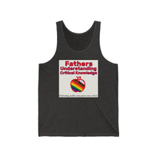 Load image into Gallery viewer, Fathers Understanding Critical Knowledge Tank Top