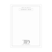 Load image into Gallery viewer, *CUSTOM ORDER* KIMBERLY BIERY - 30x - 5"X7" CARDSTOCK STATIONARY WITH ENVELOPES