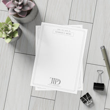 Load image into Gallery viewer, *CUSTOM ORDER* KIMBERLY BIERY - 30x - 5"X7" CARDSTOCK STATIONARY WITH ENVELOPES