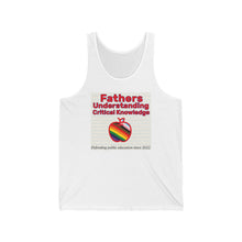 Load image into Gallery viewer, Fathers Understanding Critical Knowledge Tank Top