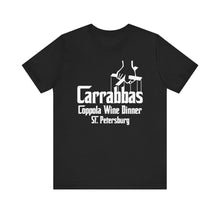 Load image into Gallery viewer, Carrabba's St. Petersburg 4th Street - Coppola Wine Dinner *CUSTOM SAMPLE ORDER* - 5x Wine Glass Samples + 3x Shirts Samples