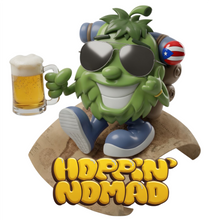 Load image into Gallery viewer, *CUSTOM PRE-ORDER* - Fransisco Gonzalez - 6ct HOPPIN NOMAD 16oz Rastal Craft Master + 4ct HOPPIN NOMAD 16oz Stemmed Beer Glass