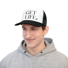 Load image into Gallery viewer, Get Life Trucker Hat (Black)