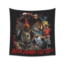 Load image into Gallery viewer, BENJAMIN THE 13TH 57x57 Printed Wall Tapestry