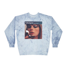 Load image into Gallery viewer, Pathological (People Pleaser) - Comfort Colors Premium Color Blast Crewneck Sweatshirt