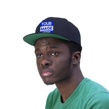 Load image into Gallery viewer, *SAMPLE* Embroidered Flat Bill Hat