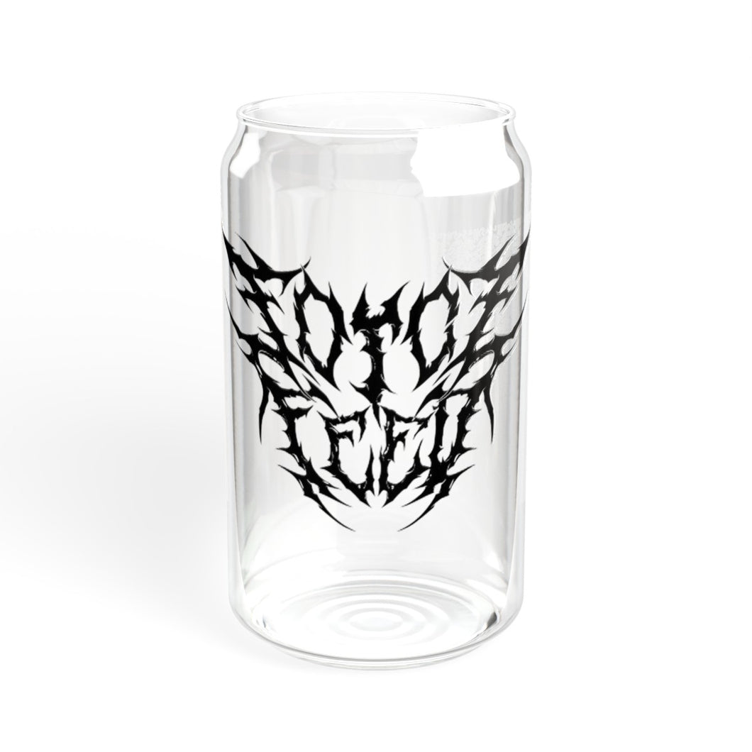 FORCE FEED 16oz Can Glass