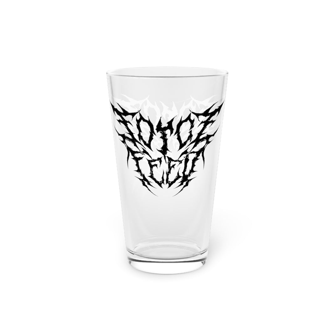 FORCE FEED 16oz Pint Glass