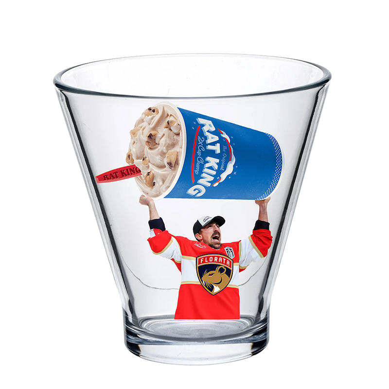 RAT KING 12oz Stemless Martini Glass