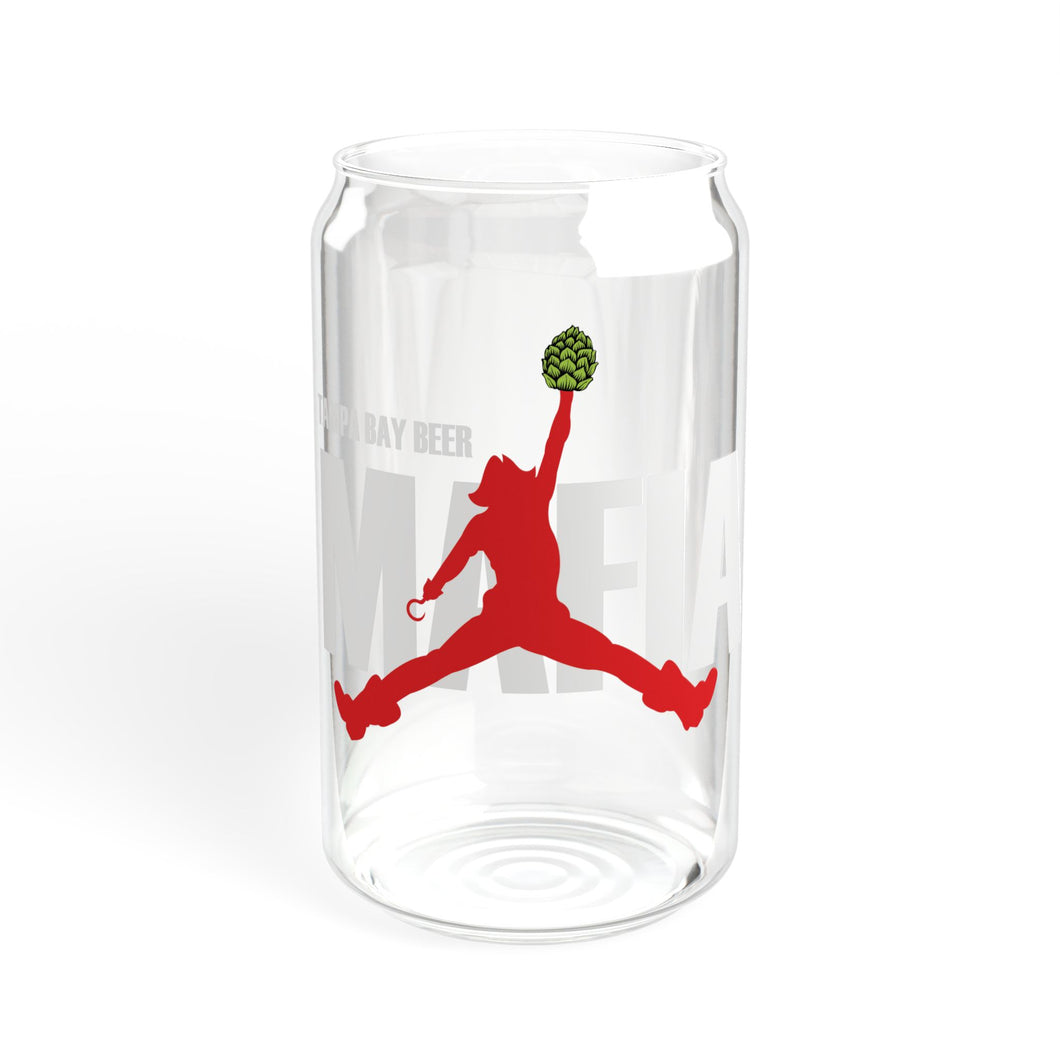 TBBM JUMP MAN 16oz Can Glass