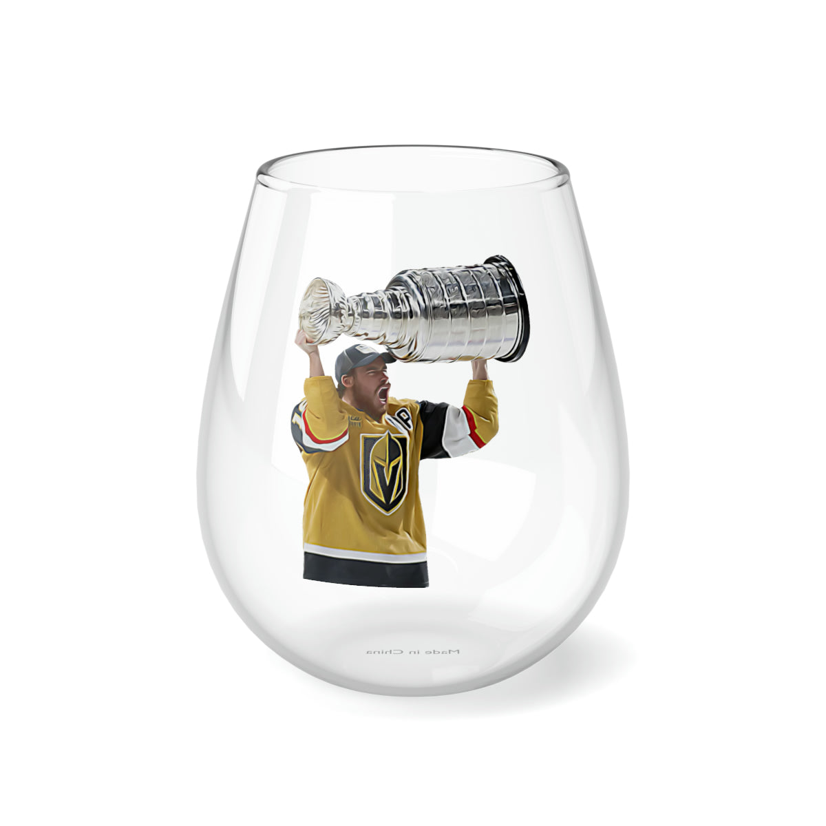 Reilly Smith *CUSTOM STANLEY CUP CELEBRATION* 17oz Stemless Wine Glass –  Social Networking Merch